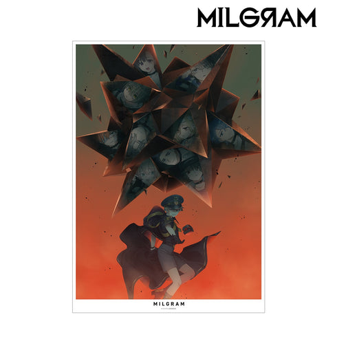 『MILGRAM -ミルグラム-』2nd Season キービジュアル A3マット加工ポスター